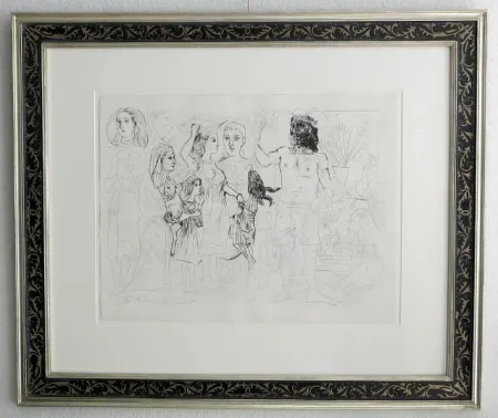 Litografia Picasso - Paris 14. juillet 1942