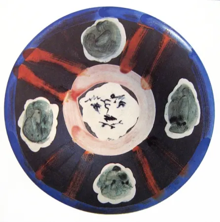 Cerâmica Picasso - Petit visage 65