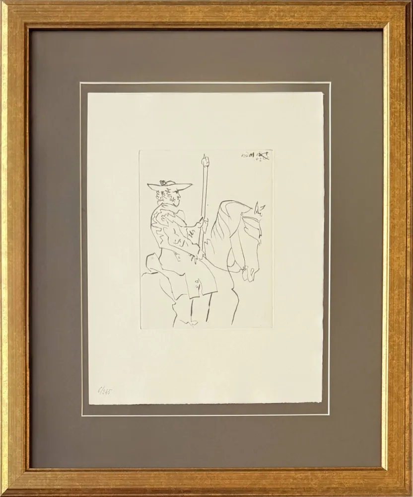 Água-Forte Picasso - Picador