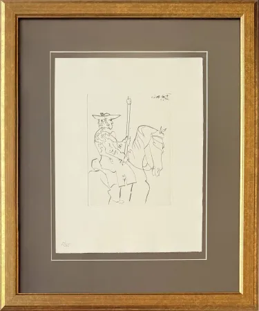 Água-Forte Picasso - Picador