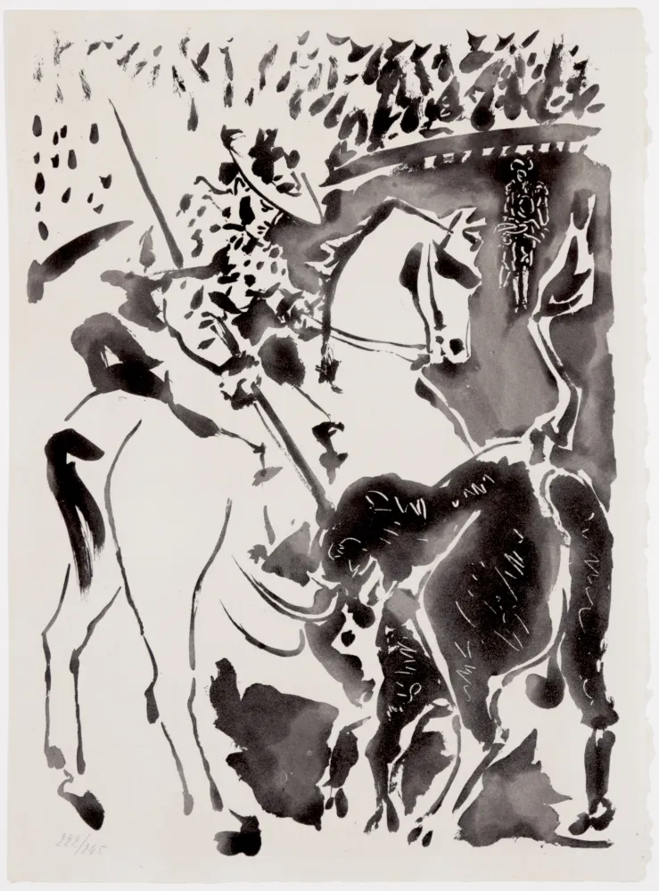 Água-Tinta Picasso - Picador et Taureau