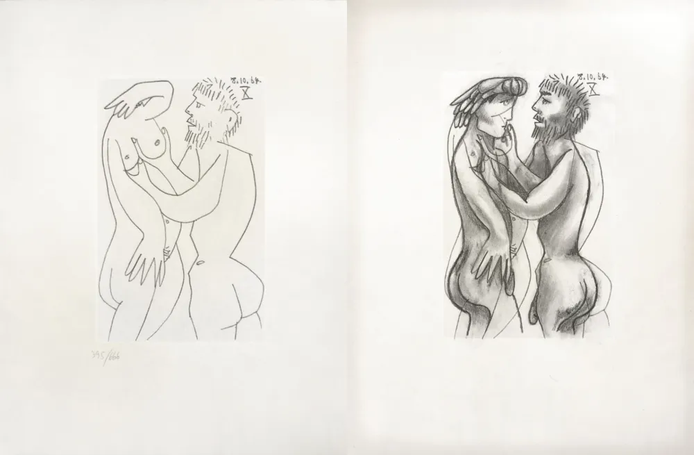 Monotipia Picasso - Picasso and Me 