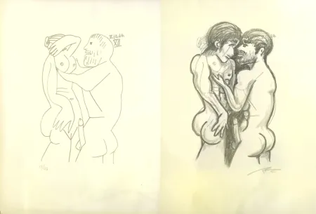 Monotipia Picasso - Picasso and me