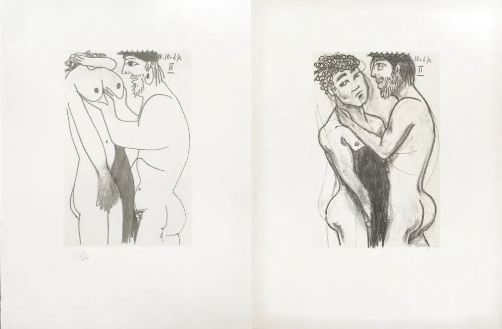 Monotipia Picasso - Picasso and me