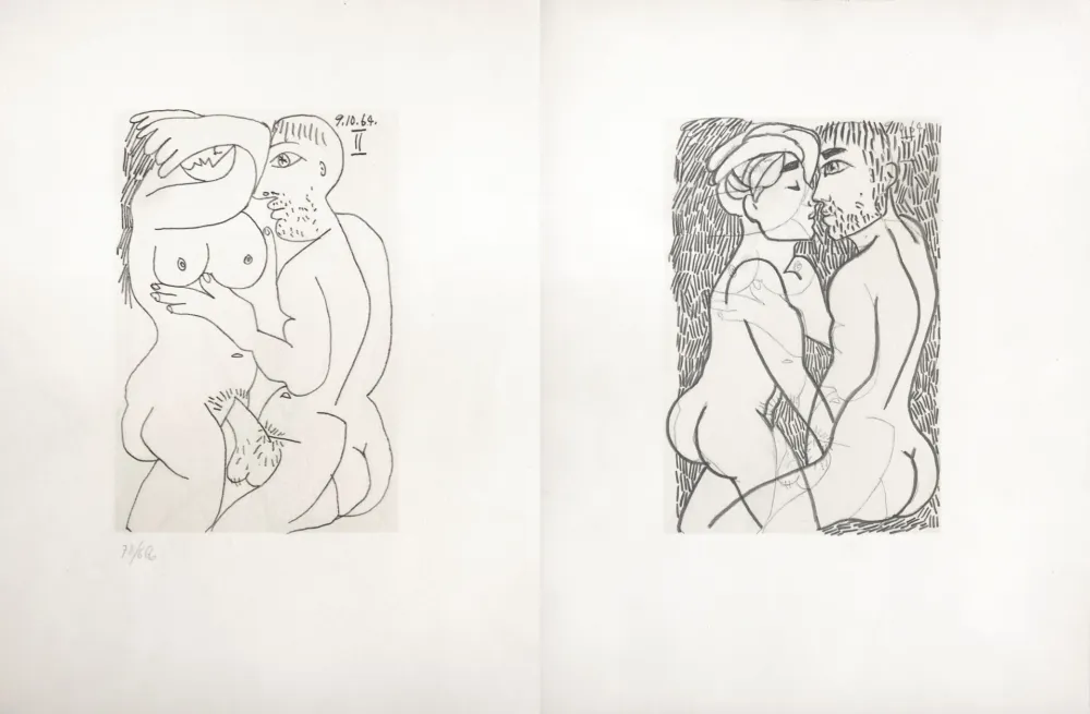 Monotipia Picasso - Picasso and me