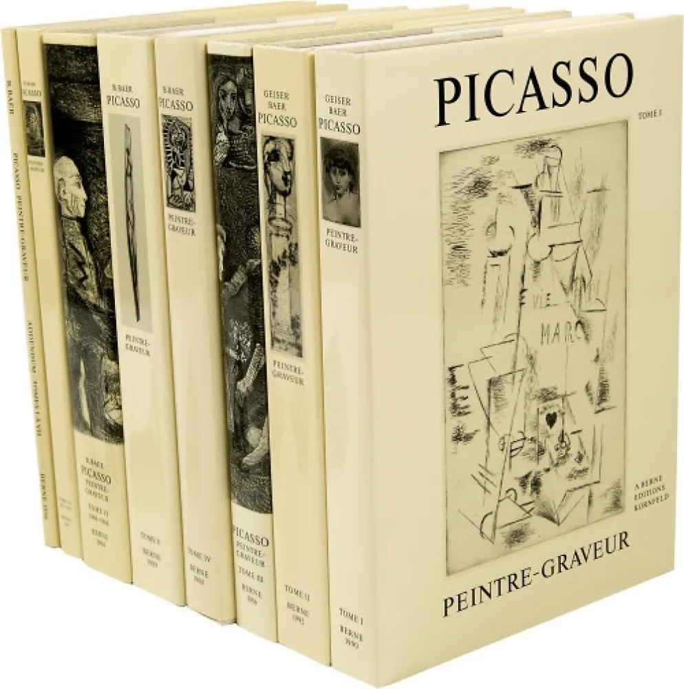 Livro Ilustrado Picasso - Picasso Peintre-Graveur.