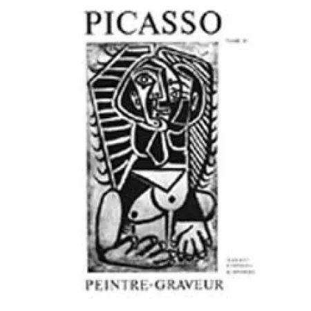 Livro Ilustrado Picasso -  Picasso Peintre-Graveur. Tome IV. Catalogue raisonné de l'oeuvre gravé et lithographié et des monotypes. 1946 - 1958.