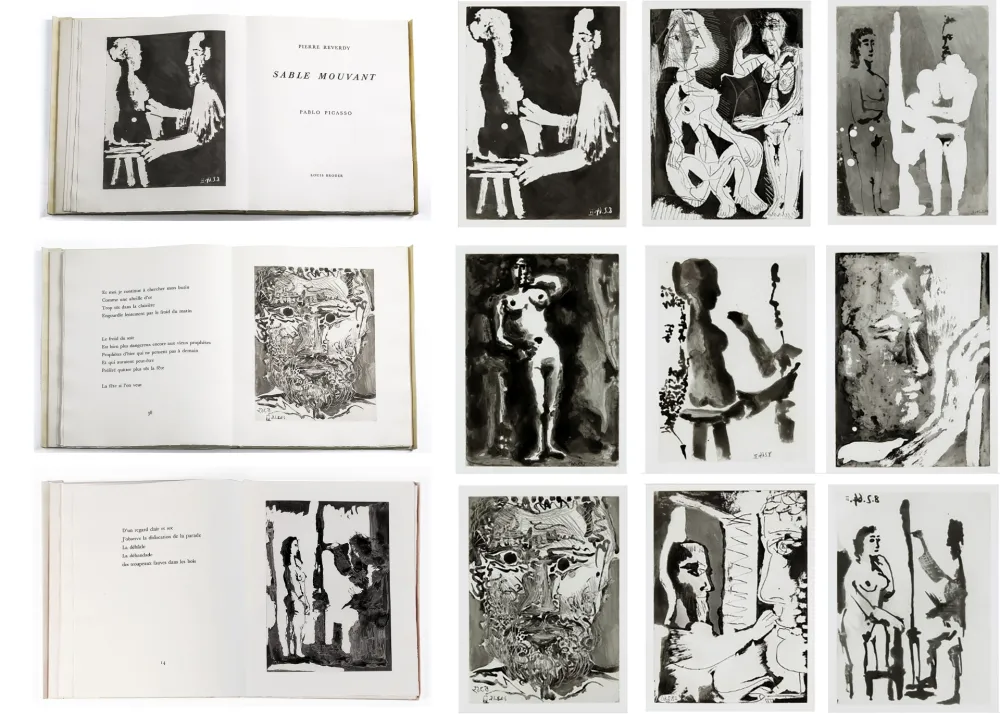 Livro Ilustrado Picasso - Pierre Reverdy : 