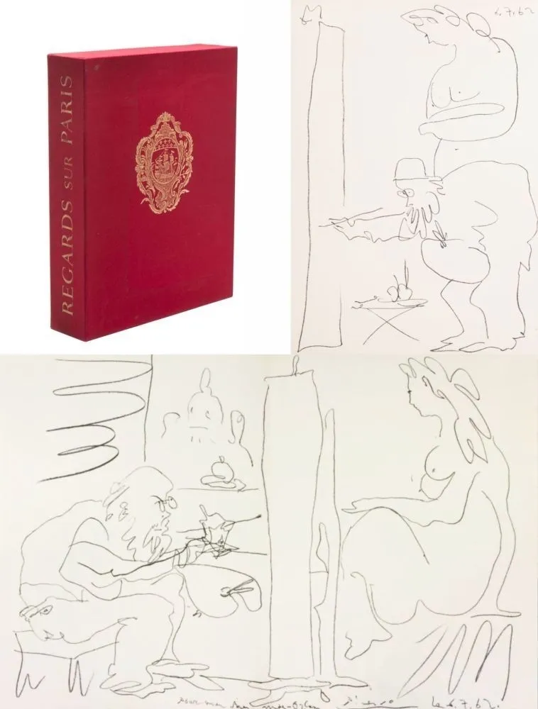 Livro Ilustrado Picasso - Regards sur Paris