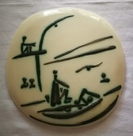 Cerâmica Picasso - Scene de plage