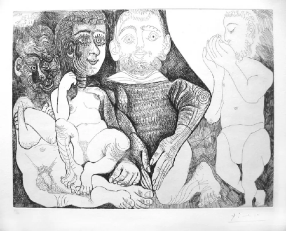 Água-Forte Picasso - Série 156