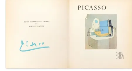 Livro Ilustrado Picasso - Signed The Taste of Our Time by Skira Raynal 1953 FIRST EDITION in French