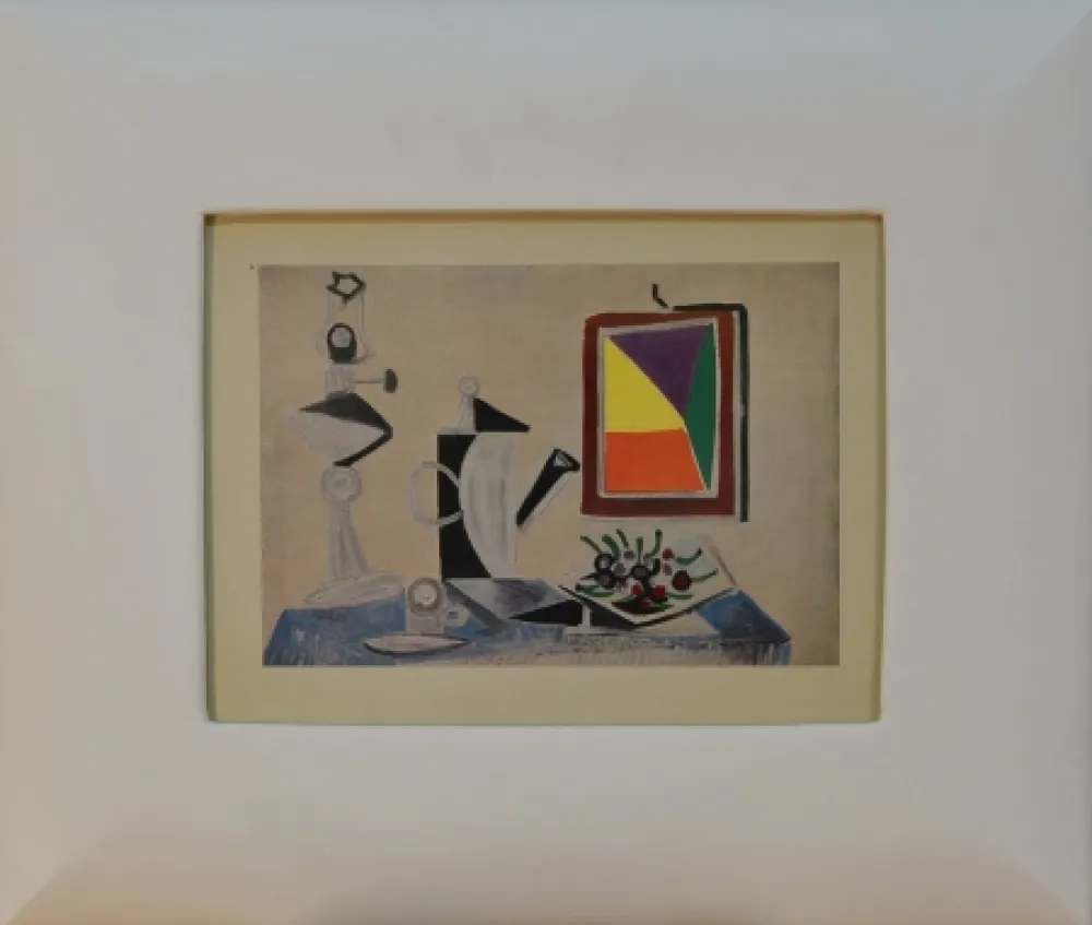 Litografia Picasso - Still Life (Nature morte au miroir)