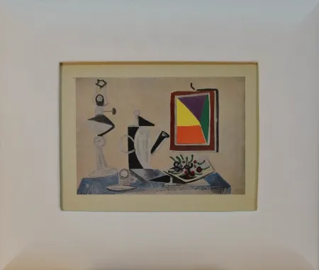 Litografia Picasso - Still Life (Nature morte au miroir)