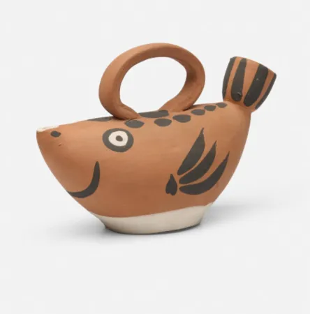 Múltiplo Picasso - Sujet poisson (A.R. 139)