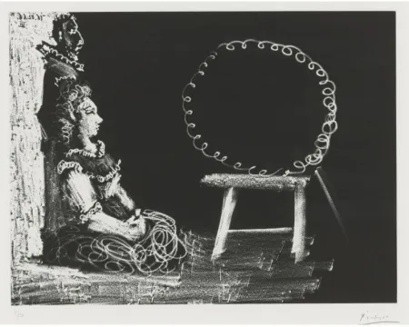 Água-Tinta Picasso - Un couple d'amateurs