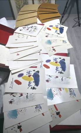 Livro Ilustrado Picasso - Unique copy of Chant funèbre pour Ignacio sánchez mejías 