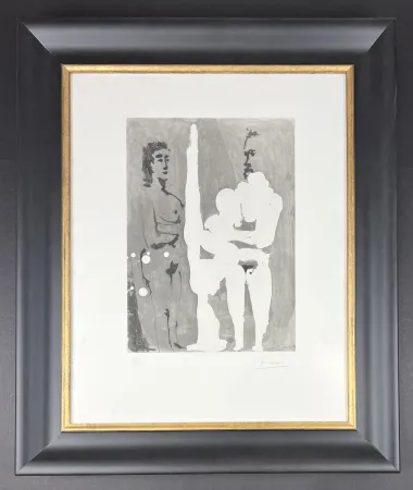 Água-Forte E Água-Tinta Picasso - Untitled