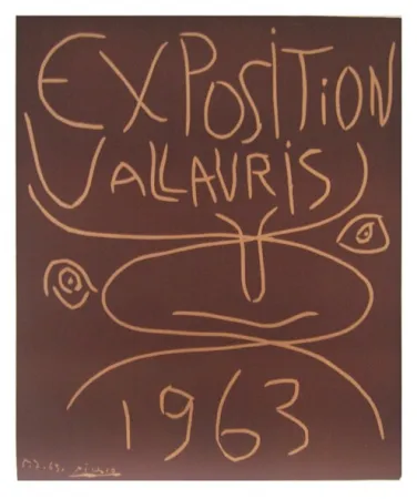 Linogravura Picasso - Vallauris 63