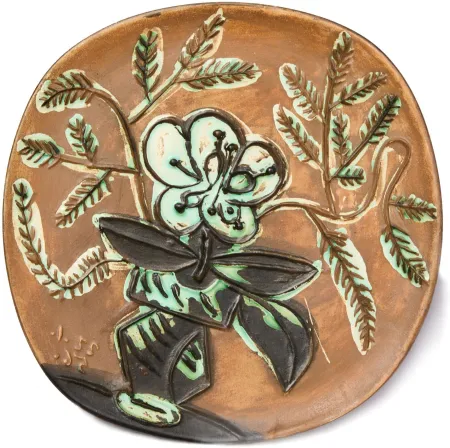 Cerâmica Picasso - “Vase au bouquet”