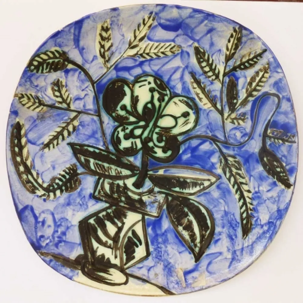 Cerâmica Picasso - Vase au bouquet