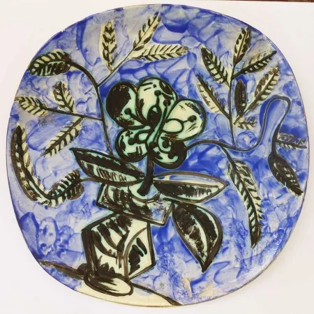 Cerâmica Picasso - Vase au bouquet