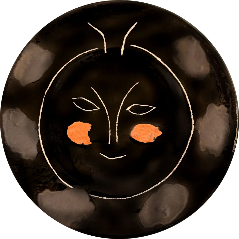 Cerâmica Picasso - Visage noir