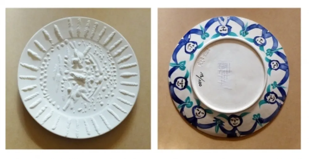 Cerâmica Picasso - Visage tourmenté