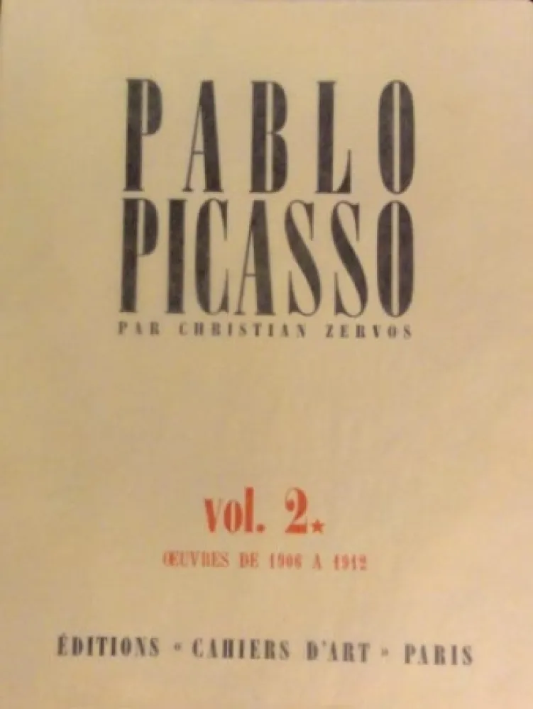 Livro Ilustrado Picasso - Zervos