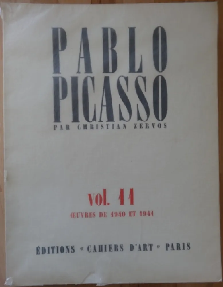 Livro Ilustrado Picasso - Zervos Vol 11 (1940-1941)