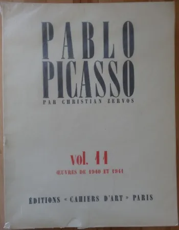 Livro Ilustrado Picasso - Zervos Vol 11 (1940-1941)