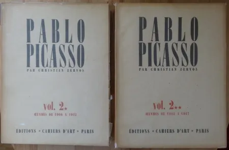 Livro Ilustrado Picasso - Zervos Vol 2 * & ** (1912-1917)