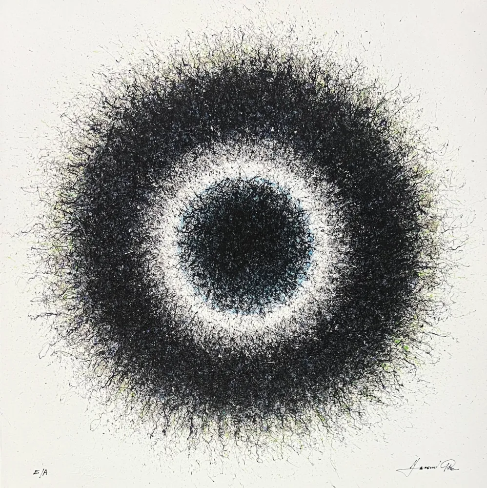 Gravura Digital Picz - Epicentrum Quantinum B/G/B No 91 // G