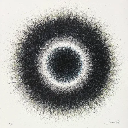 Gravura Digital Picz - Epicentrum Quantinum B/G/B No 91 // G