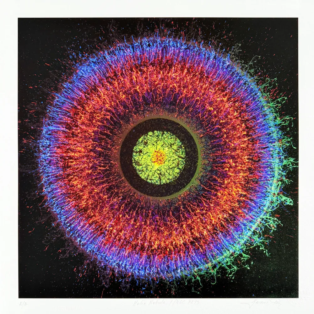 Gravura Digital Picz - Helix Nebula I NGC 7293