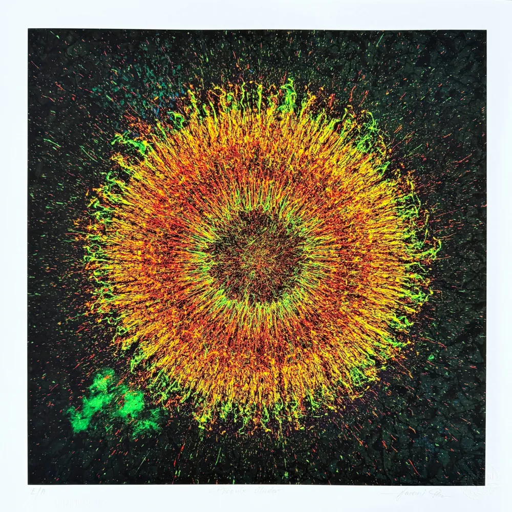 Gravura Digital Picz - Phoenix Cluster