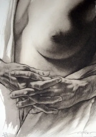 Litografia Pignon-Ernest - Corps d'extase