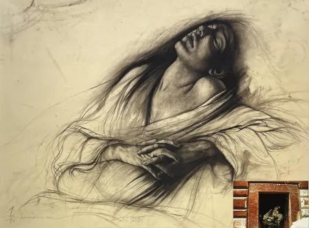 Litografia Pignon-Ernest - Marie Madeleine de Naples