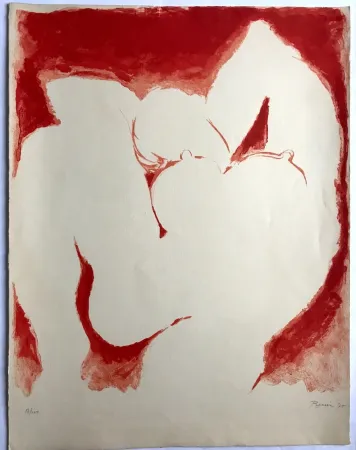 Litografia Pignon - Nu blanc / Salon de Mai