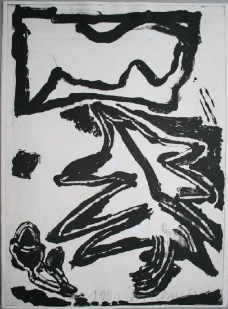 Água-Forte E Água-Tinta Pincemin - Sans titre