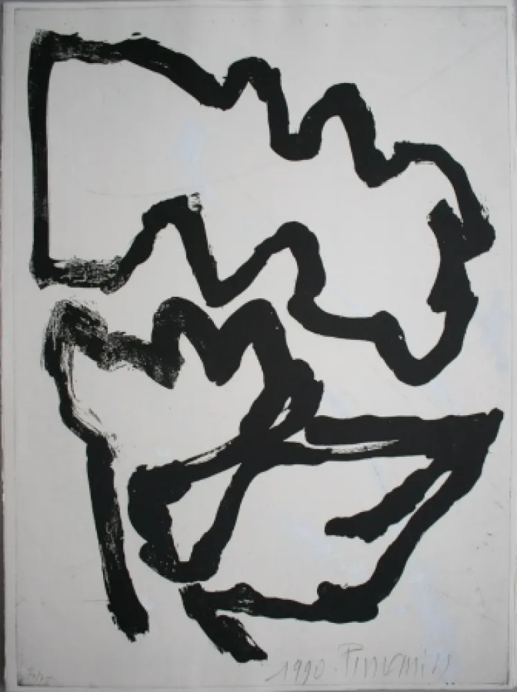 Água-Forte E Água-Tinta Pincemin - Sans titre