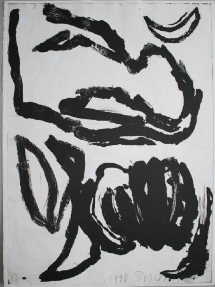 Água-Forte E Água-Tinta Pincemin - Sans titre