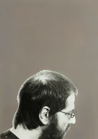 Serigrafia Pistoletto - Autoritratto, 1970