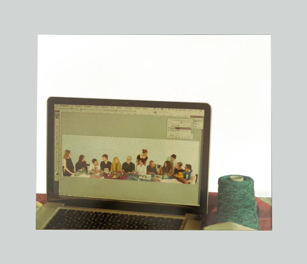 Serigrafia Pistoletto - Prima scena