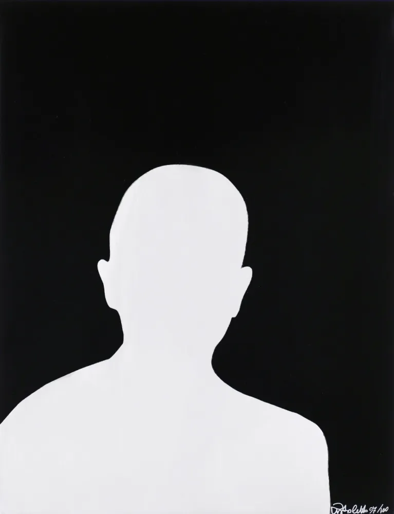 Serigrafia Pistoletto - Untitled
