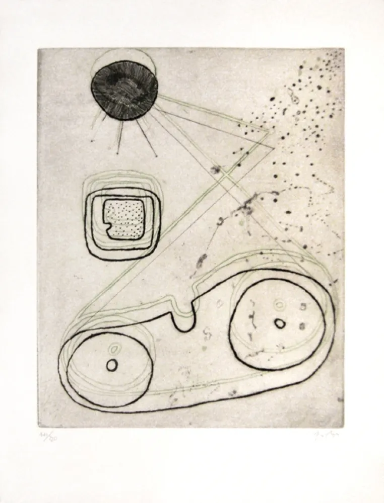 Gravura Piza - Composition