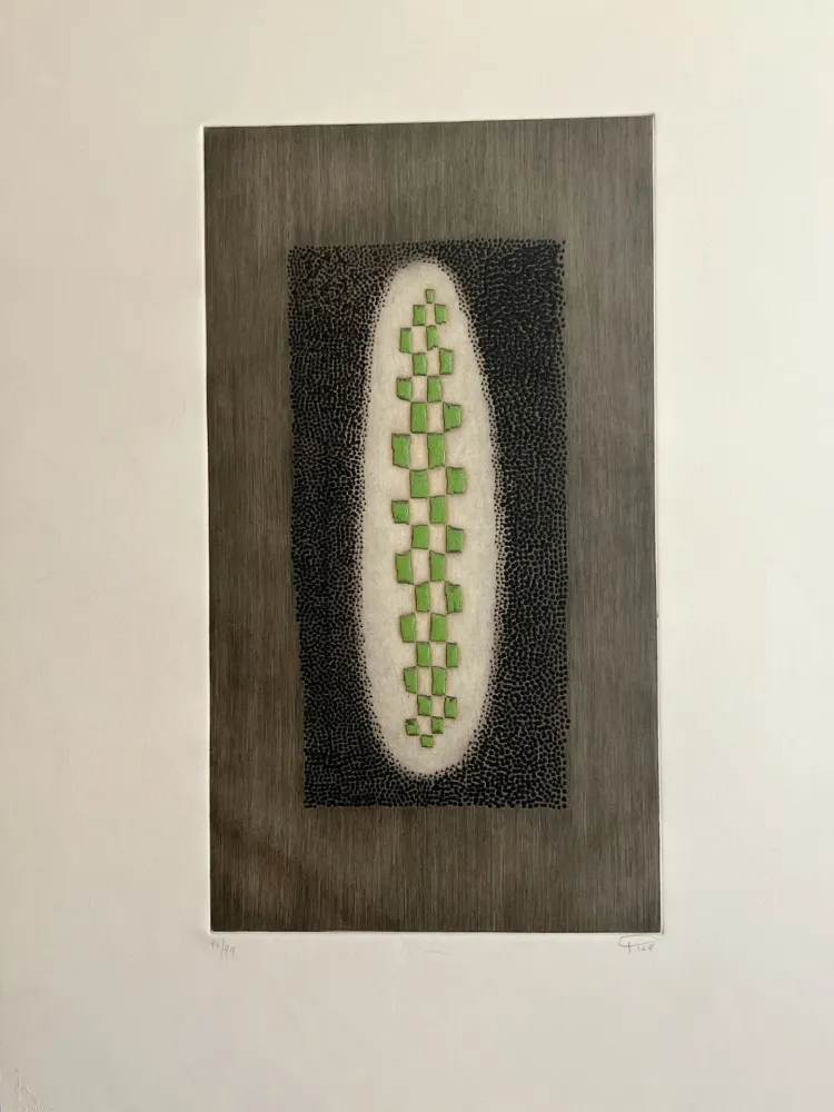 Gravura Piza - Émeraude