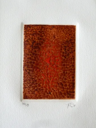 Água-Forte E Água-Tinta Piza - Terre brulée
