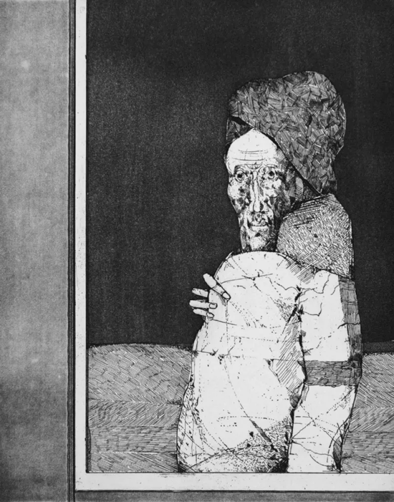 Água-Forte Plattner - La finestra