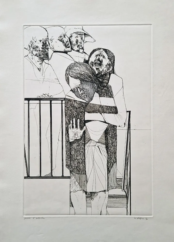 Água-Forte Plattner - L'urlo